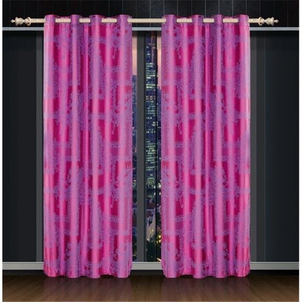 Dwellingdesigns Window Treatment Damask Drapes Cliodna Curtain Panel DW146924